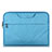 Sleeve Velvet Bag Case Pocket S03 for Huawei Matebook X Pro (2020) 13.9 Sky Blue