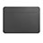 Sleeve Velvet Bag Leather Case Pocket L01 for Apple MacBook Air 13.3 inch (2018) Black