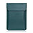 Sleeve Velvet Bag Leather Case Pocket L01 for Huawei Matebook 13 (2020) Green