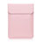 Sleeve Velvet Bag Leather Case Pocket L01 for Huawei Matebook 13 (2020) Pink