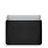 Sleeve Velvet Bag Leather Case Pocket L02 for Apple MacBook Pro 13 inch Black