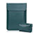 Sleeve Velvet Bag Leather Case Pocket L02 for Samsung Galaxy Book Flex 13.3 NP930QCG Midnight Green