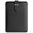 Sleeve Velvet Bag Leather Case Pocket L04 for Apple MacBook Air 13 inch (2020) Black