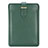 Sleeve Velvet Bag Leather Case Pocket L04 for Huawei Matebook 13 (2020) Green