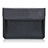 Sleeve Velvet Bag Leather Case Pocket L04 for Huawei Matebook D14 (2020) Black