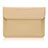 Sleeve Velvet Bag Leather Case Pocket L04 for Huawei Matebook D14 (2020) Orange
