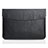 Sleeve Velvet Bag Leather Case Pocket L06 for Apple MacBook Air 13 inch (2020) Black