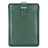 Sleeve Velvet Bag Leather Case Pocket L06 for Huawei Matebook X Pro (2020) 13.9 Green