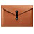 Sleeve Velvet Bag Leather Case Pocket L08 for Apple MacBook Air 13.3 inch (2018) Brown
