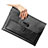 Sleeve Velvet Bag Leather Case Pocket L12 for Apple MacBook 12 inch Black