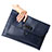 Sleeve Velvet Bag Leather Case Pocket L12 for Apple MacBook Air 13.3 inch (2018) Blue