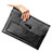 Sleeve Velvet Bag Leather Case Pocket L12 for Apple MacBook Pro 15 inch Black