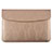 Sleeve Velvet Bag Leather Case Pocket L15 for Apple MacBook Air 13.3 inch (2018) Gold