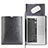 Sleeve Velvet Bag Leather Case Pocket L17 for Apple MacBook Pro 13 inch (2020) Black