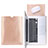 Sleeve Velvet Bag Leather Case Pocket L17 for Apple MacBook Pro 15 inch Gold