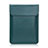 Sleeve Velvet Bag Leather Case Pocket L21 for Apple MacBook Air 11 inch Green