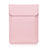Sleeve Velvet Bag Leather Case Pocket L21 for Apple MacBook Pro 13 inch Retina Pink