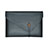 Sleeve Velvet Bag Leather Case Pocket L22 for Apple MacBook 12 inch Black