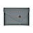Sleeve Velvet Bag Leather Case Pocket L22 for Apple MacBook Pro 15 inch Gray