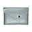 Sleeve Velvet Bag Leather Case Pocket L23 for Apple MacBook Air 13.3 inch (2018) Silver