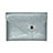 Sleeve Velvet Bag Leather Case Pocket L23 for Apple MacBook Air 13 inch (2020) Silver