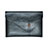 Sleeve Velvet Bag Leather Case Pocket L23 for Apple MacBook Pro 13 inch Black
