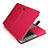 Sleeve Velvet Bag Leather Case Pocket L24 for Apple MacBook Air 11 inch Hot Pink