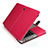 Sleeve Velvet Bag Leather Case Pocket L24 for Apple MacBook Air 13 inch (2020) Hot Pink