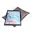 Sleeve Velvet Bag Slip Pouch for Apple iPad 2 Gray