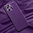 Soft Luxury Leather Snap On Case Cover A01 for Apple iPhone 13 Pro Max Purple