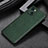 Soft Luxury Leather Snap On Case Cover A04 for Apple iPhone 13 Mini Green