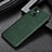 Soft Luxury Leather Snap On Case Cover A04 for Apple iPhone 14 Green