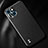 Soft Luxury Leather Snap On Case Cover A05 for Apple iPhone 13 Mini Black