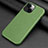 Soft Luxury Leather Snap On Case Cover A09 for Apple iPhone 13 Green