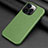 Soft Luxury Leather Snap On Case Cover A09 for Apple iPhone 13 Pro Green
