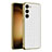 Soft Luxury Leather Snap On Case Cover AC3 for Samsung Galaxy S22 5G White