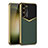 Soft Luxury Leather Snap On Case Cover AC4 for Samsung Galaxy S21 5G Green