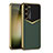 Soft Luxury Leather Snap On Case Cover AC4 for Samsung Galaxy S21 Plus 5G Green