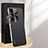 Soft Luxury Leather Snap On Case Cover AT1 for Vivo V27 5G Black