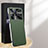 Soft Luxury Leather Snap On Case Cover AT1 for Vivo X80 Pro 5G Green