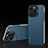 Soft Luxury Leather Snap On Case Cover AT5 for Apple iPhone 14 Pro
