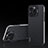 Soft Luxury Leather Snap On Case Cover AT5 for Apple iPhone 14 Pro Max Black