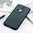 Soft Luxury Leather Snap On Case Cover B01H for Oppo Reno8 Pro 5G Green