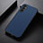 Soft Luxury Leather Snap On Case Cover B01H for Samsung Galaxy A14 5G Blue