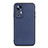 Soft Luxury Leather Snap On Case Cover B01H for Xiaomi Mi 12 Lite 5G Blue