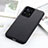 Soft Luxury Leather Snap On Case Cover B01H for Xiaomi Mi Mix 4 5G Black