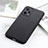 Soft Luxury Leather Snap On Case Cover B01H for Xiaomi Redmi Note 12 Pro 5G Black