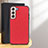 Soft Luxury Leather Snap On Case Cover B03H for Samsung Galaxy S25 5G