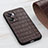 Soft Luxury Leather Snap On Case Cover B04H for Oppo A56S 5G Brown