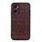 Soft Luxury Leather Snap On Case Cover B04H for Oppo A76